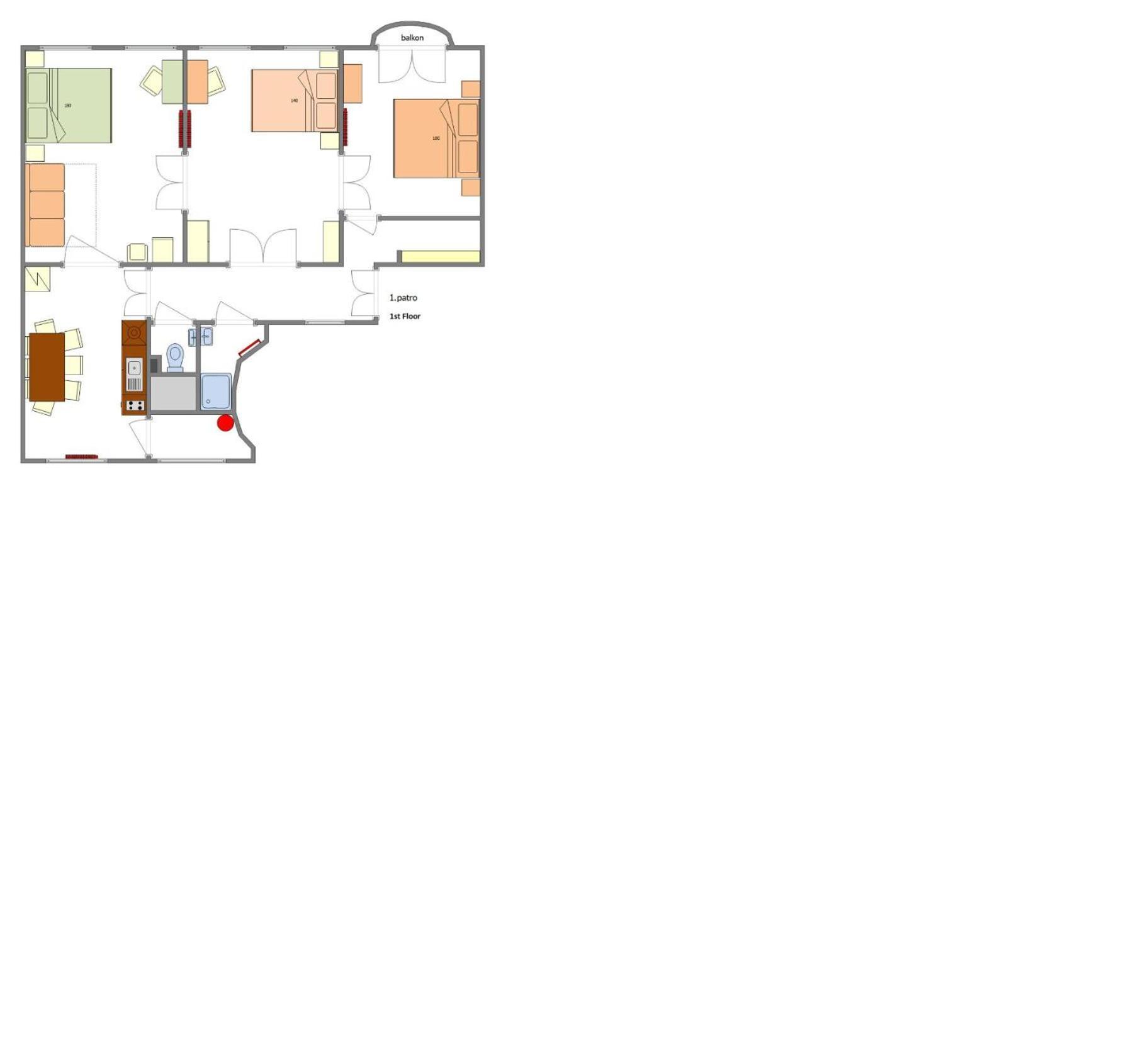 For Celebrations Spacious 3Bdr Apartment With Balcony プラハ エクステリア 写真